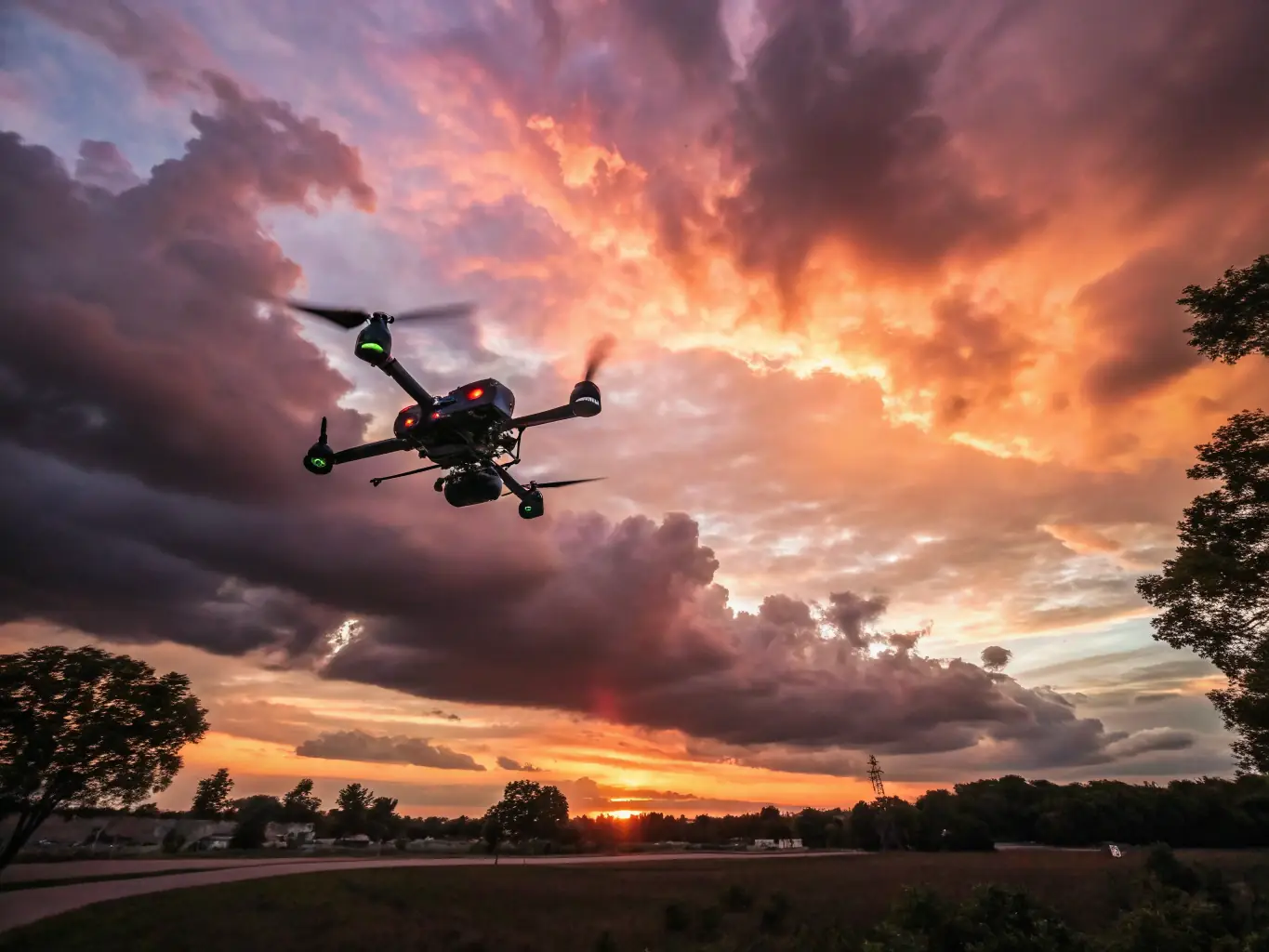 A dynamic shot of a paraglider executing a smooth maneuver, emphasizing the skill development and advanced training opportunities available through Millau Free Vol.